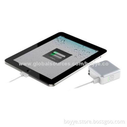 Car Charger/Portable Power Bank, 2-in-1 with USB 5V/1,000mA Output Current